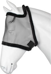 HORKA Anti Fly Fliegenmaske für Pferde in Schwarz aus Stoff – Bild 1 von 2