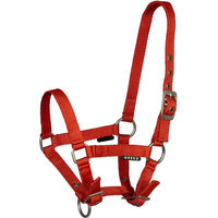 Produktbild von HORKA Basic Nylonhalfter für Pferde und Fohlen in Rot