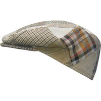 Produktbild von HORKA Beret Patchwork aus Baumwolle Unisex Bunt Beige Sommer
