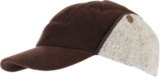 Produktbild von HORKA Canadian Nature Wintermütze Unisex aus Polyester in Beige und Braun Größe L