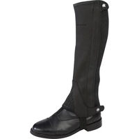 Produktbild von HORKA Chaps Red Horse Amara Kunstleder Schwarz Rot Unisex Größe S