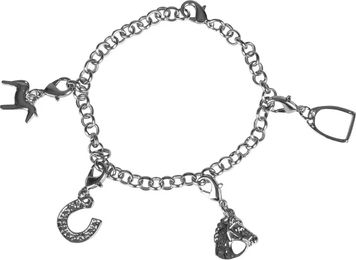 Produktbild von HORKA Charms Armband aus Metall in Silber 19 cm Unisex