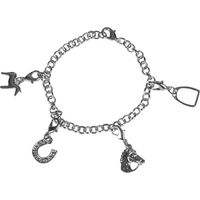 Produktbild von HORKA Charms Armband aus Metall in Silber 19 cm Unisex