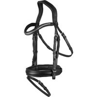 Produktbild von HORKA Clincher Zaumzeug aus Leder für Ponys in Schwarz