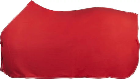 Produktbild von HORKA Cooler Fleecedecke für Pferde aus Polyester in Rot