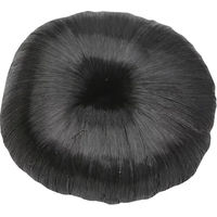 Produktbild von HORKA Deluxe Haargummi für Damen aus Kunsthaar Schwarz 9 cm