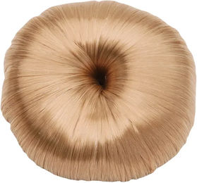 Produktbild von HORKA Deluxe Haargummi für Damen aus Kunststoff 9 cm in Gold und Braun