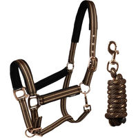 Produktbild von HORKA Deluxe Pferdehalfter mit Longe für Shettys aus Nylon