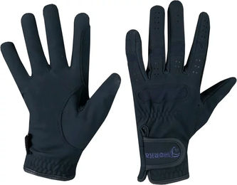 Produktbild von HORKA Domy Suede Handschuhe Unisex aus Polyester in Blau oder Schwarz Größe L