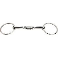 Produktbild von HORKA Doppelringgebiss aus Edelstahl für Pferde 12,5 cm - 12,5 cm