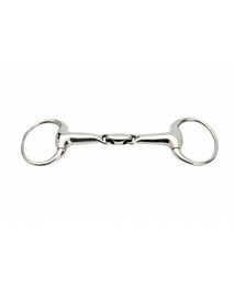 Produktbild von Horka Doppelt gebrochenes Edelstahl-Zweiringgebiss für Shetland Pony 14,5 cm