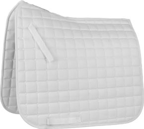 Horka Dressur Schabracke Basis Weiß Polycotton – Bild 1 von 1