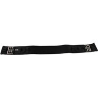 Produktbild von HORKA Dressurgurt Poly Rib aus Polyester in Schwarz Silber 75cm