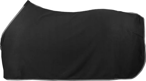 Produktbild von HORKA Economy Fleecedecke für Pferde aus Polyester Schwarz 135/185 cm