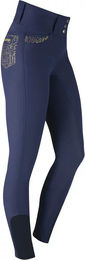Produktbild von HORKA Elegance Reithose Damen Blau Nylon wasserabweisend Größe 42