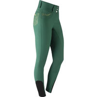 Produktbild von HORKA Elegance Reithose Damen Grün aus Nylon wasserabweisend Größe 36