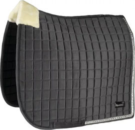 Produktbild von HORKA Equestrian Pro Dressur Schabracke für Ponys aus Polyester in Grau oder Schwarz