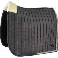 Produktbild von HORKA Equestrian Pro Dressur Schabracke für Ponys aus Polyester in Grau oder Schwarz