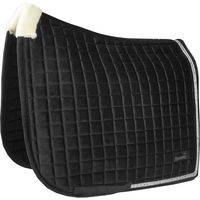 Produktbild von HORKA Equestrian Pro Dressur Schabracke für Ponys in Schwarz aus Polyester