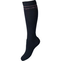 Produktbild von HORKA Equestrian Pro Kniestrümpfe aus Baumwolle Dunkelblau Unisex Größe 35-38