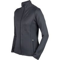 Produktbild von HORKA Equestrian Pro Reitjacke für Damen aus Nylon in Grau oder Schwarz Größe XS