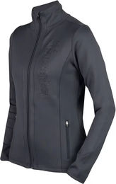 Produktbild von HORKA Equestrian Pro Reitjacke für Damen aus Polyamid in Schwarz oder Grau Größe XL