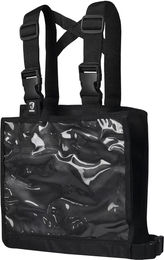 Produktbild von HORKA Eventing Nummernhalter für Reiter aus Nylon in Schwarz und Transparent
