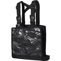 Produktbild von HORKA Eventing Nummernhalter für Reiter aus Nylon in Schwarz und Transparent