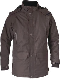 Produktbild von HORKA Extreme Fleecejacke für Damen und Herren wasserdicht Winter Braun Größe S