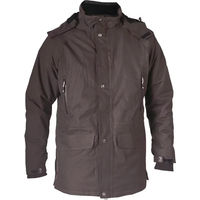 Produktbild von HORKA Extreme Fleecejacke für Damen und Herren wasserdicht Winter Braun Größe S