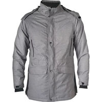Produktbild von HORKA Extreme Outdoorjacke für Damen und Herren aus Polyester grau wasserdicht Winter Größe S
