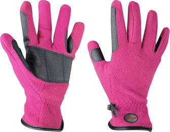 HORKA Fleece-Handschuhe für Kinder Rosa Größe 6 Jahre – Bild 1 von 2