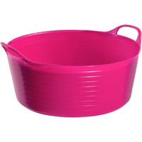 Produktbild von HORKA Flex Shallow Stalleimer aus Kunststoff in Rosa - 15 l