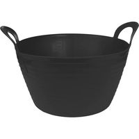 Produktbild von HORKA Flex Stalleimer aus Kunststoff Schwarz