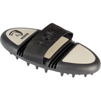 Produktbild von HORKA Flexible Massagebürste Soft Grip aus Gummi in Schwarz