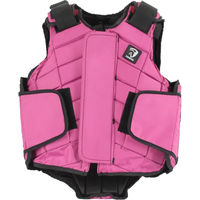 Produktbild von HORKA Flexplus Sicherheitsweste für Kinder in Rosa aus Nylon mit EN 13158 Level 3 Körperschutz