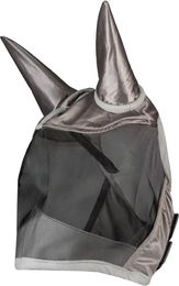 HORKA Fliegenmaske für Pferde aus Polyester in Silber und Grau – Bild 1 von 1