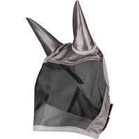 Produktbild von HORKA Fliegenmaske für Pferde in Grau Silber aus Polyester für Ponys
