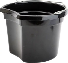 Produktbild von HORKA Futtertrog für Pferde aus Kunststoff in Schwarz