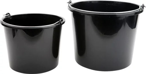HORKA Futtertrog für Pferde Schwarz - 12 l – Bild 1 von 1