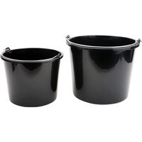 Produktbild von HORKA Futtertrog für Pferde Schwarz - 12 l