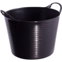 Produktbild von HORKA Futtertrog Gorilla für Pferde aus Kunststoff Schwarz - 25 l