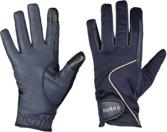 Produktbild von HORKA Ganzjahresreithandschuhe Unisex wasserdicht Blau Größe S