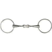 Produktbild von HORKA Gebiss mit 2 Ringen für Pferde 16mm Silber Gummi