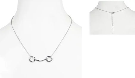 HORKA Gebisshalsband aus Metall in Silber – Bild 1 von 1