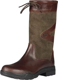 Produktbild von HORKA Greenwich Reitstiefel aus Leder wasserdicht Winter Unisex Grün Braun Größe 42