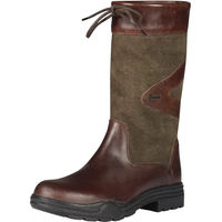 Produktbild von HORKA Greenwich Reitstiefel aus Leder wasserdicht Winter Unisex Grün Braun Größe 45