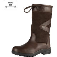 Produktbild von HORKA Greenwich Wide Reitstiefel aus Leder für Damen und Herren wasserdicht Winter Braun