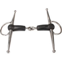 Produktbild von HORKA Gummi-Knebelring für Pferde in Silber 11,5 cm