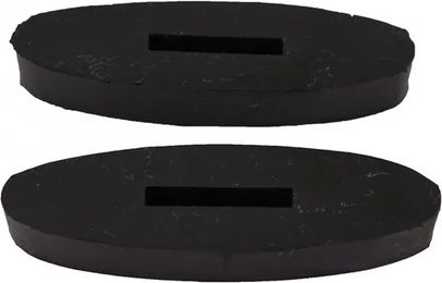 Produktbild von HORKA Gummizügelstopper für Pferde in Schwarz